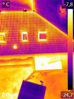 Thermografie Dachfenster
